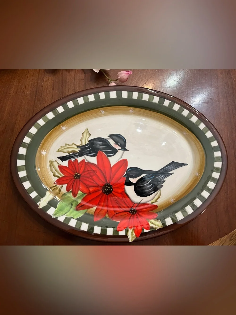 Pfaltzgraff Woodland Oval platter vintage pfaltzgraff